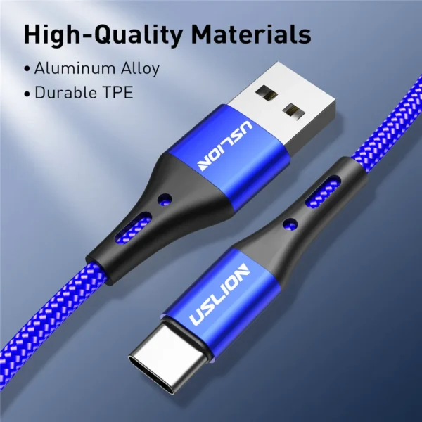 3A USB Type C Cable Wire For Samsung S24 S23 Xiaomi mi 14 Mobile Phone Fast Charging USB C Cable Type-C Charger Micro USB Cables - Image 5