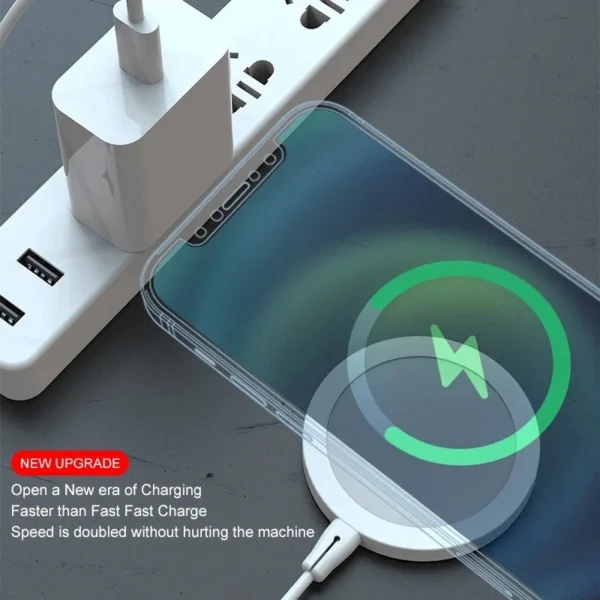 30W Magnetic Chargers Type C Fast Wireless Charger Pad Stand For Magsafe iPhone 16 15 14 13 12 Pro Max PD Phone Charging Dock - Image 3