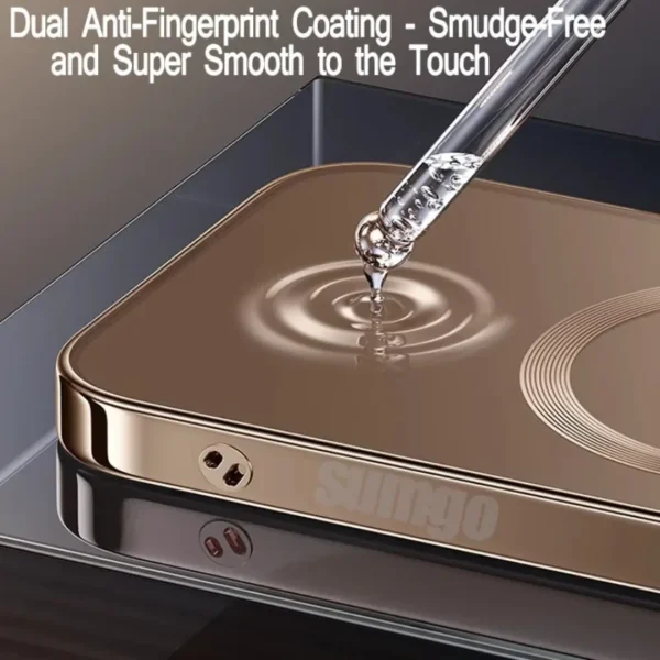 Official New Desert Gold Wireless Charging Magsafe Case iPhone 16 15 14 13 12 11 Pro Max Plus Magnetic Electroplate Bumper Cover - Image 5