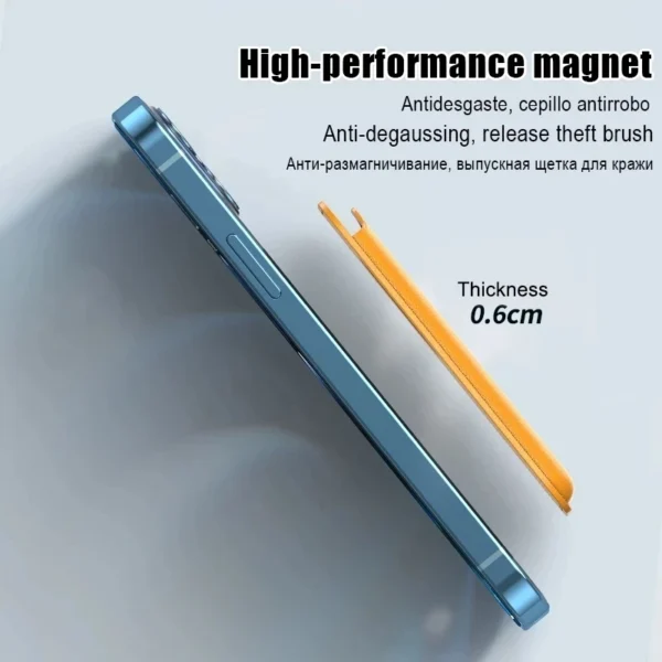 For Magsafe Magnetic Leather Card Holder Wallet Cover iPhone16 Case iPhone 16 Pro Max iPhon iPone Phone 16ProMax Bag Accessories - Image 2