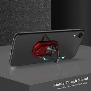 Metal Mobile Phone Socket Holder 360° Rotation Luxury Samrt Phone Holder Bracket Finger Ring Holder For Iphone 13 Pro Max