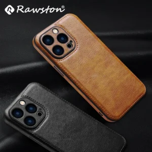 Soft Leather Case for iPhone 15 14 13 12 11 16 Pro Max XR XS Max 7 8 Plus Ultra Thin Lens Protection iphone16 16Pro Cover Coque